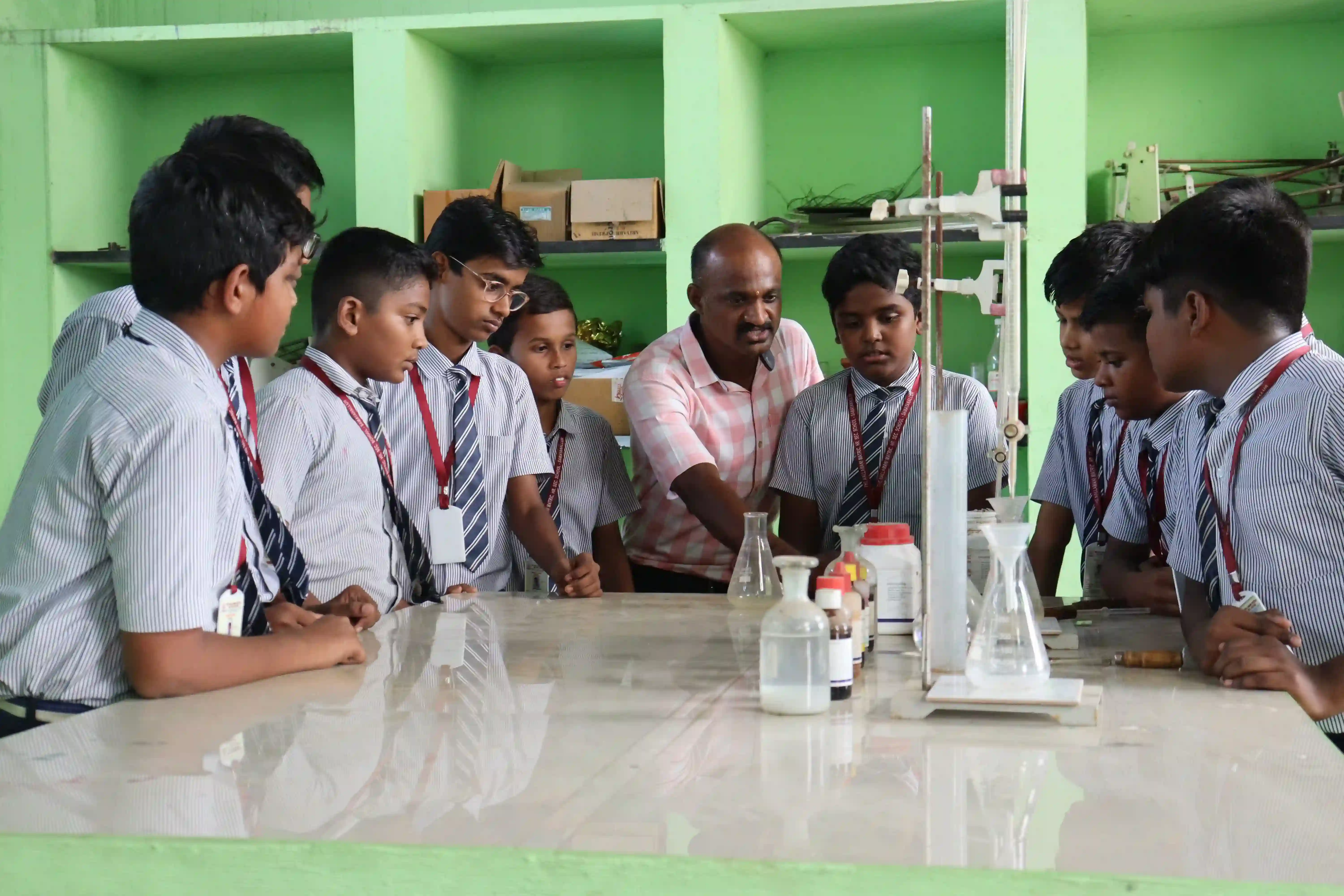 Students in classroom
